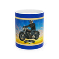 Ride Free Motorcycle Mug – "Ride Free" Biker Coffee Cup (11oz)