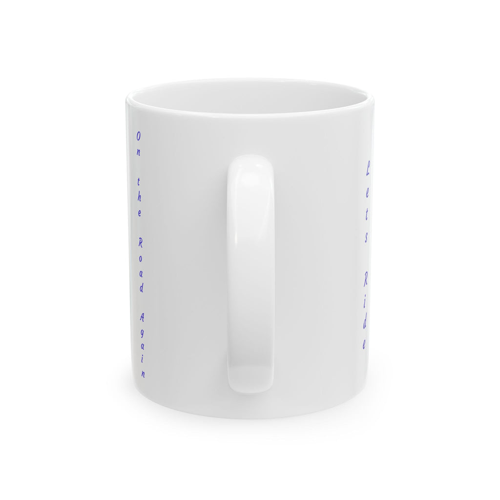 Ride Free Motorcycle Mug – "Ride Free" Biker Coffee Cup (11oz)