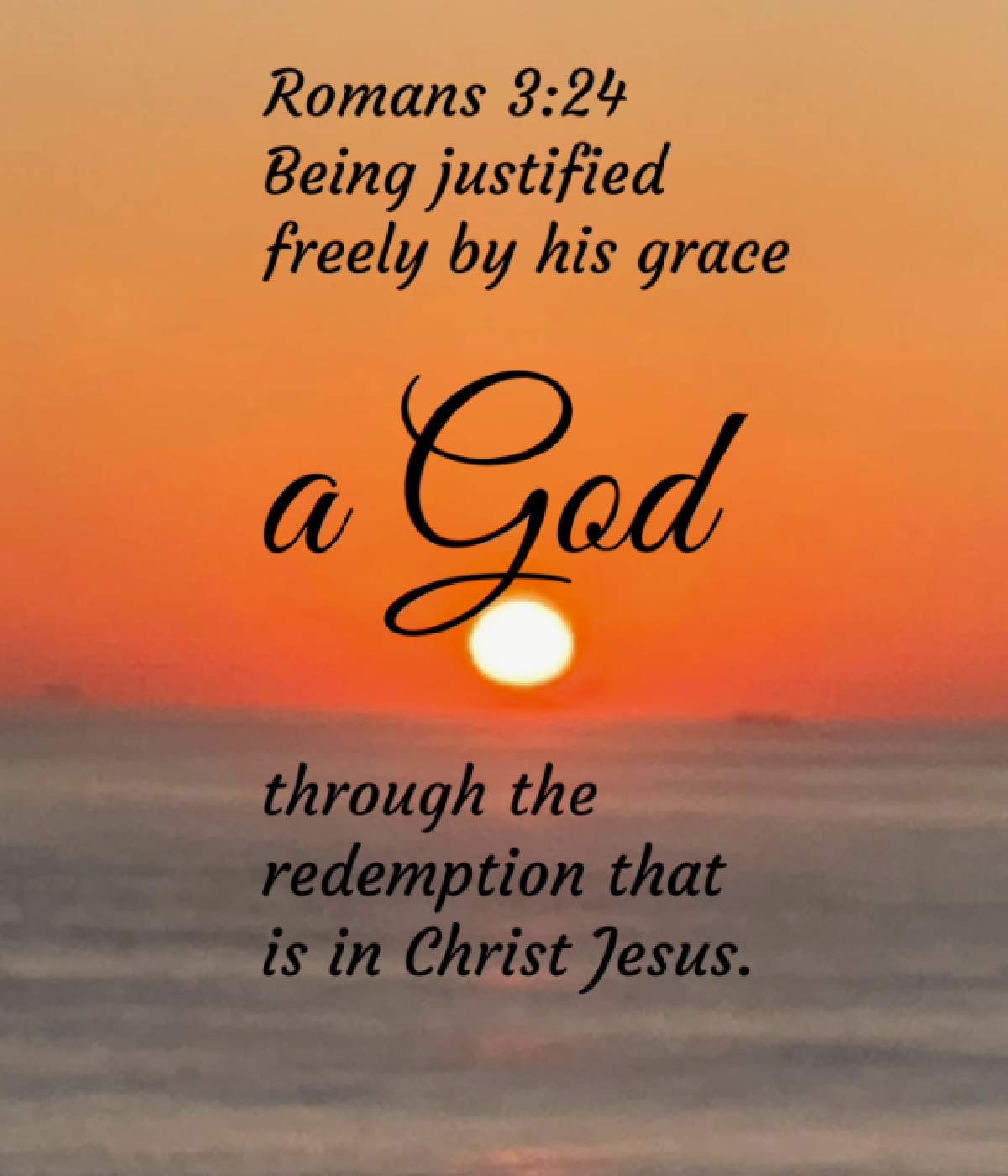 God is a God of Grace – Scripture Print Set