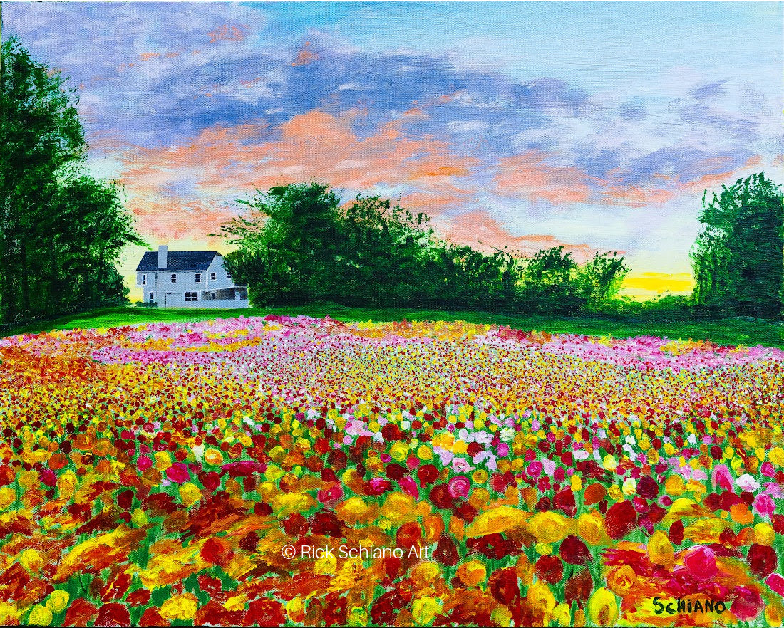 Fleurs Pour Le Maison Original Artwork