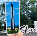 Lighthouse Shine Sticker